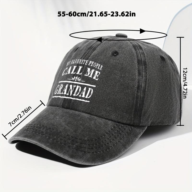 Men's and Women's Same Style Letter Print Washed Retro Baseball Cap Fashionable Men's and Women's Sunshade Outdoor Hat