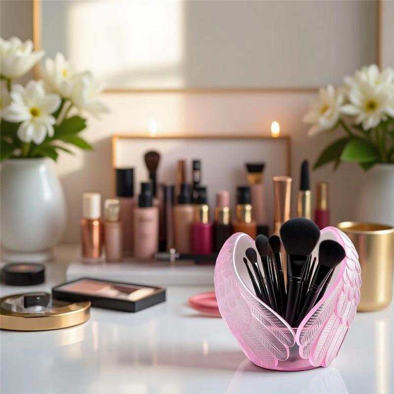 Scented Candle Cup Vase Silicone Mold Cup DIY Epoxy Angelwings Gypsum Handmade Mould