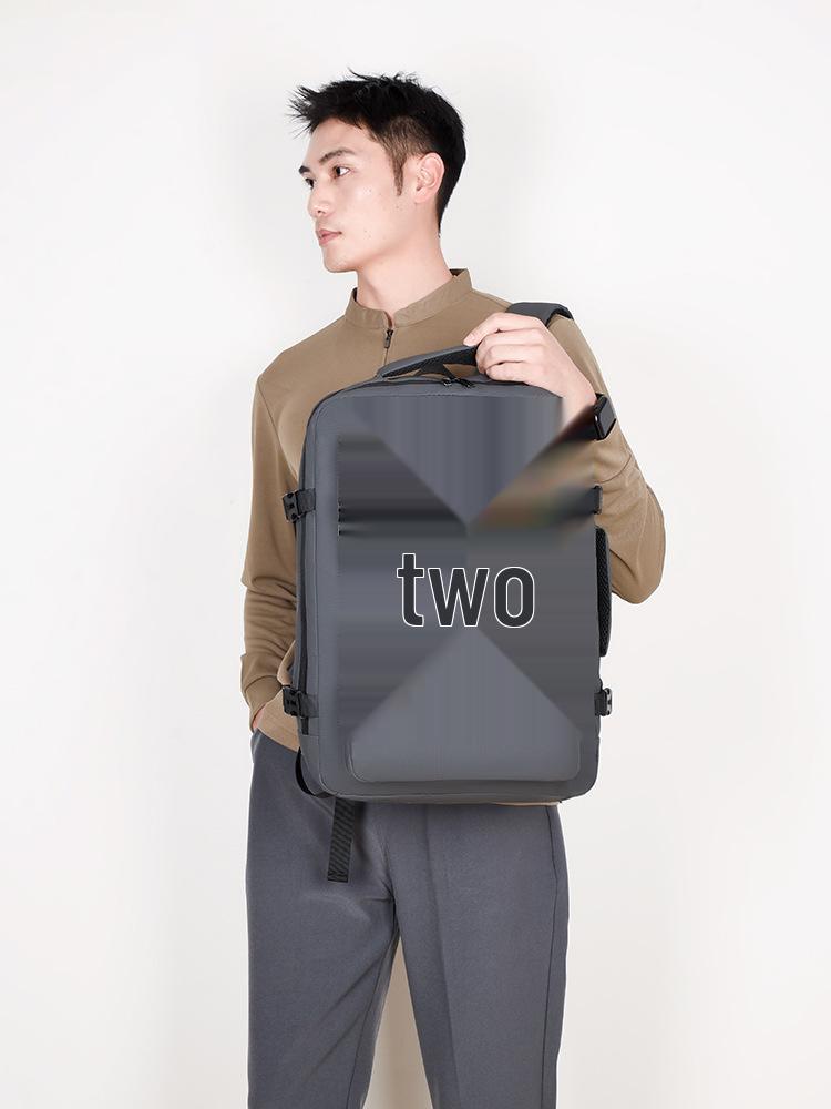 Expandable Water-Repellent Multifunction Travel Backpack with Large Capacity