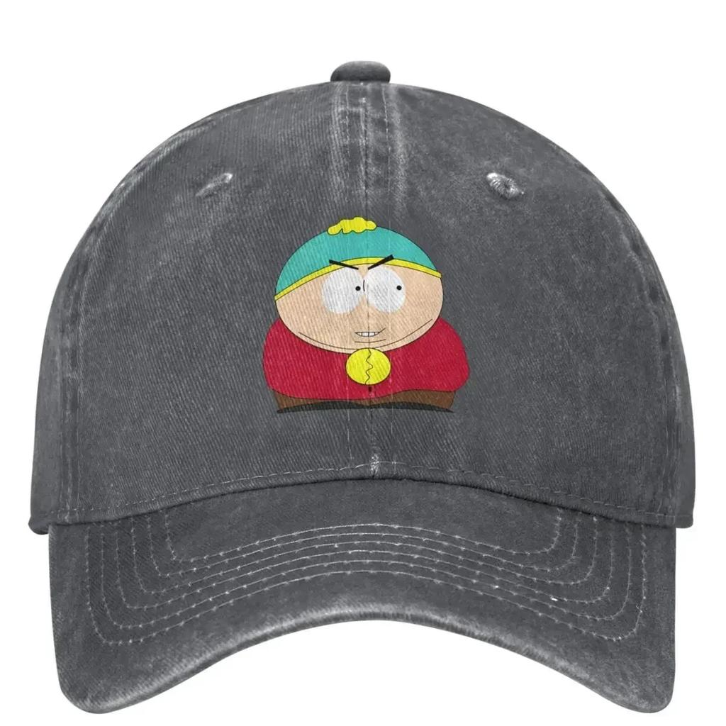 Eric CartUnisex Baseball Cap Souths Cartoon Parks Casual Unisex Teens Hip Hop Hats Sunscreen Running Hippie Snapback Cap