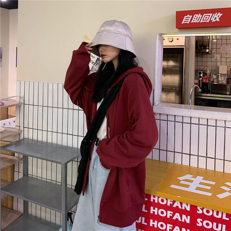 Damen Langarm Kapuzenpullover V-Ausschnitt Lockere Pullover Oberteile Einfarbig Sweatshirts