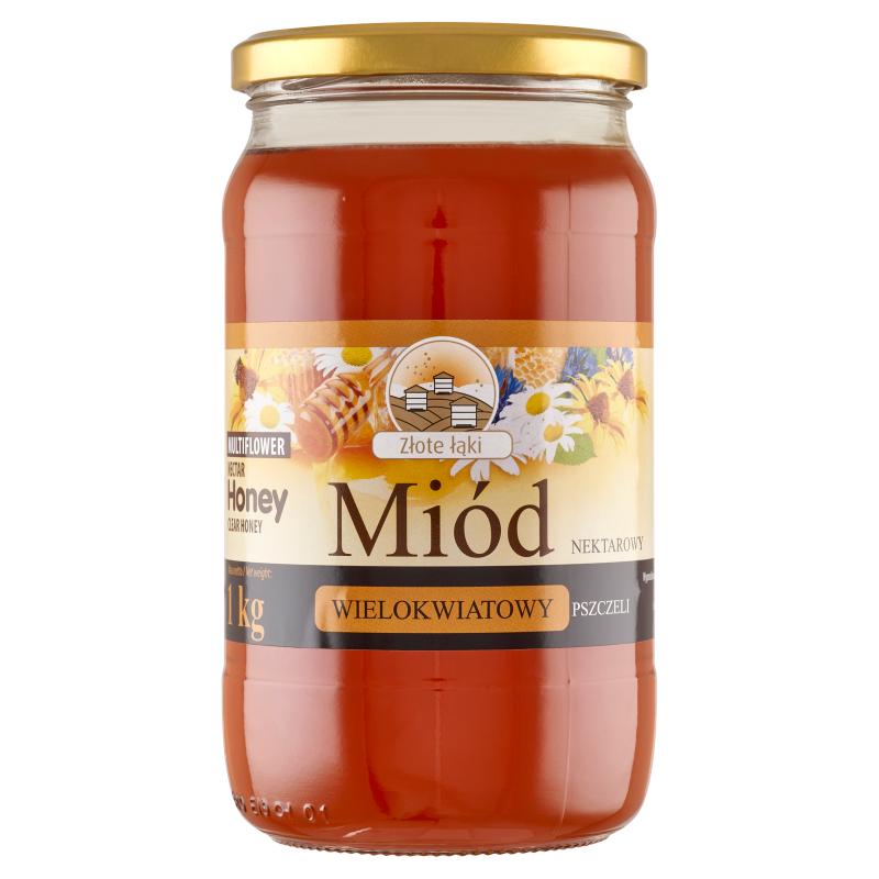 Złote Łąki Bienen-Nektar-Mehrblütenhonig 1 kg