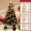2025 Luxury Christmas Tree Package: 1.2-4M Luminous with Ornaments