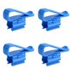 4 PCS Black Blue Aquarium Tube Clamp Plastic Fish Tank Water Pipe Mounting Clip  Fish Tank
