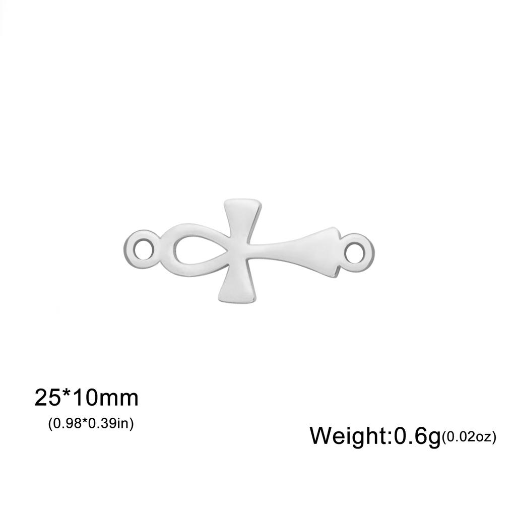 Teamer 5pcs/Lot Cross Charms For Stainless Steel Jewelry Making Pendant DIY Acccessories For Bracelet Necklace Hot Sale 2026 New