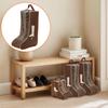 3er-Pack Stiefelaufbewahrungstaschen Tragbare Tasche mit Reißverschluss für hohe und kurze Stiefel Staubdichte Reise-Schuh-Organizer