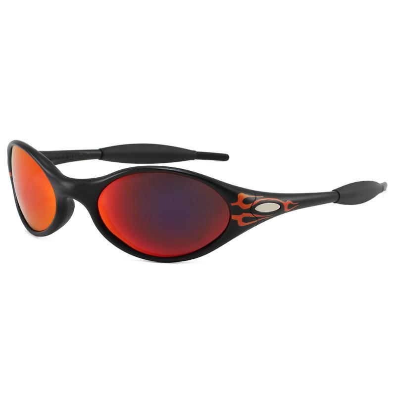 Ouke polarized sunglasses for men and women TR Retro Oval Frame Outdoor Cycling and Driving Sunglasses Piet