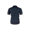 Men's Summer Ice Silk Fiber Short Sleeve T-shirt - Breathable Striped Casual Top with Classic Collar and Button Details