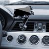 Lüftungshalterung für Handy für Auto Automobil 360 Grad drehbar rutschfest Auto Lüftungsschlitz Handyhalterung stabil tragbarer Handy Ständer für