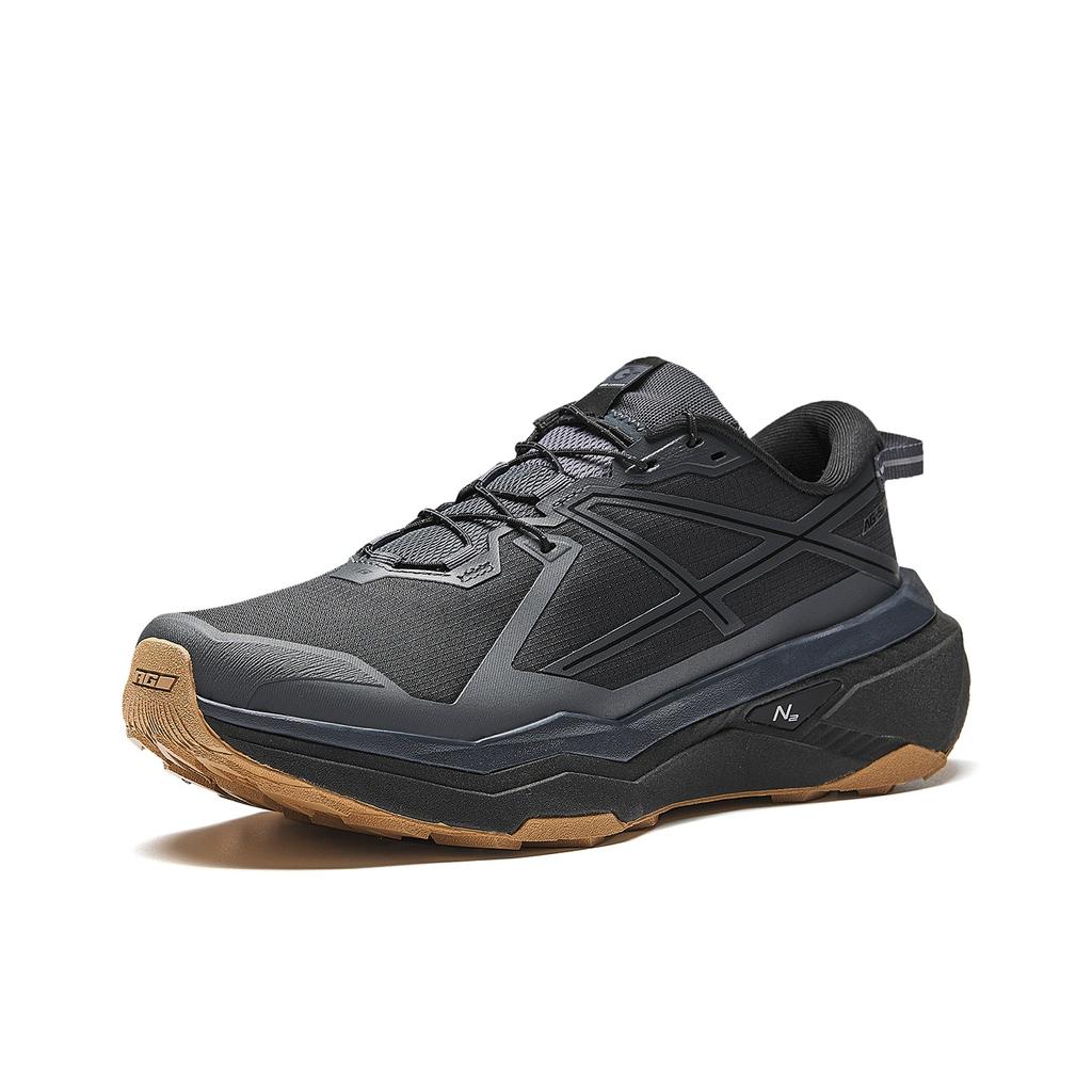 Anta Scarpe da Corsa Hunter 2 Corda di Trazione Antiscivolo Anti-Torsione Tecnologia Azoto Uomo Scarpe da Corsa Grigio Koala Grigio Castello 112545502A-1