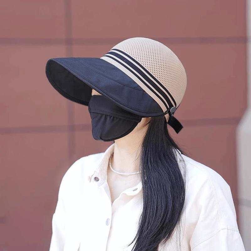 

1 шт. Летняя женская солнцезащитная шляпа, регулируемая, для отдыха на открытом воздухе, повседневная, солнцезащитная шляпа для путешествий, солнцезащитная шляпа хаки