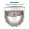 Stainless Steel Automatic Drinking Bowl for Cows, Horses, and Sheep with Float Ball