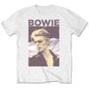 David Bowie Vintage Portrait TShirt Mens Rock Tee Perfect for Fans Who Love Classic Rock Art  Iconic Bowie Look Design