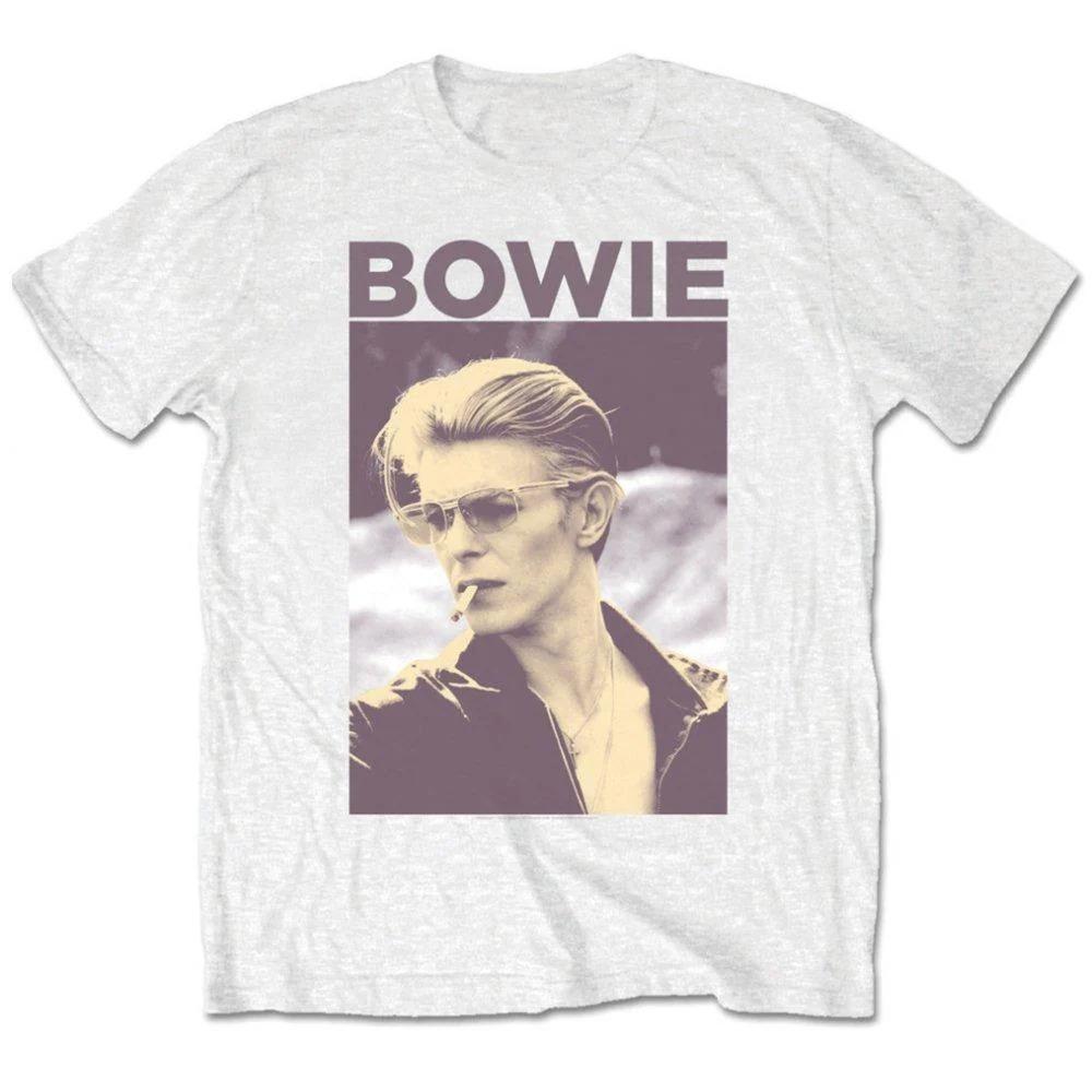 

David Bowie Vintage Portrait TShirt Mens Rock Tee Perfect for Fans Who Love Classic Rock Art Iconic Bowie Look Design 4XL