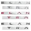 Decorazione Logo ankfz6 per Hyundai ELANTRA Emblema Lettere Metallo 3D Adesivo Badge Decalcomania Coda Baule Posteriore Auto Accessori