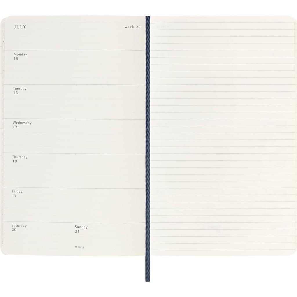 Moleskine 12-M-Wochenplaner im XL-Format