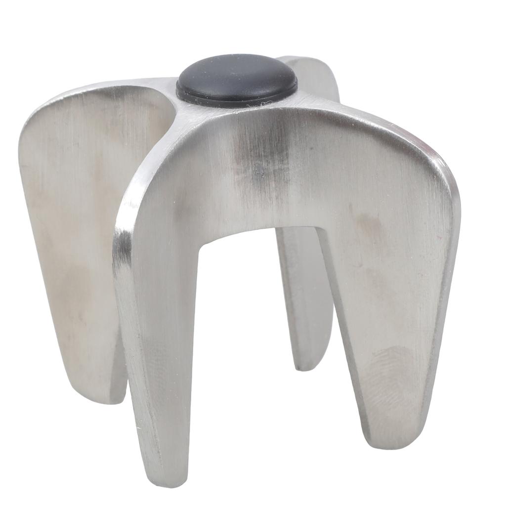 Heavy Duty Polished Steel Champagne Opener Built In Corkscrew Champagne Cork Remover for Effortless Bottle Opening