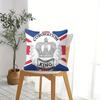 Throw Pillow British Coronation King Crown Cushion Accent Pillow cm Includes Pillow Core Soft Sofa Patriotic Home Decor