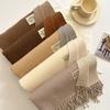 31Colors Fashion Cashmere Scarf for Women Warm Winter Solid Color Double Sided Wraps Neckerchief Poncho Echarpe Pashmina Stoles