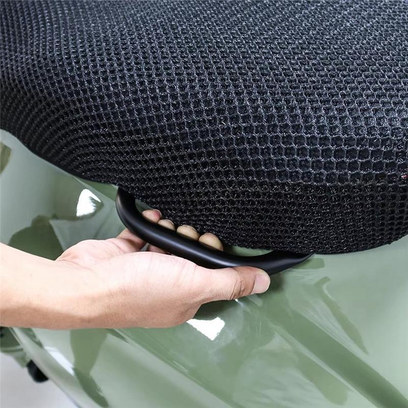 A28G-For Vespa Primavera 150 Sprint Accessories Motorcycle Passenger Pillion Grab Handle Rear Armrest Rear Grab Handrail
