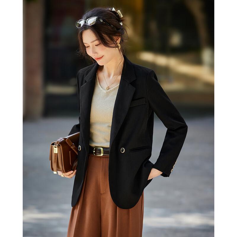 TERRE BLEUE Women's Casual Suit Blazer