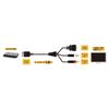 Columbus Circle PS3 and PS2 D-Terminal Cable 1.8m High Definition AV Cable Gold-Plated Connectors
