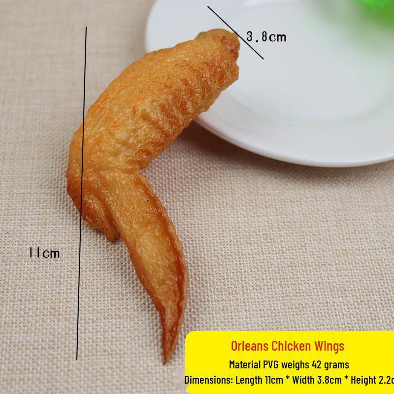 Simulated Chicken Leg & Wing Display for Restaurant Decor