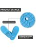 2PCS Creative Rain Shoe Shaped Toothbrush Holder, Household Rain Shoe Shaped Storage Toothbrush Hold