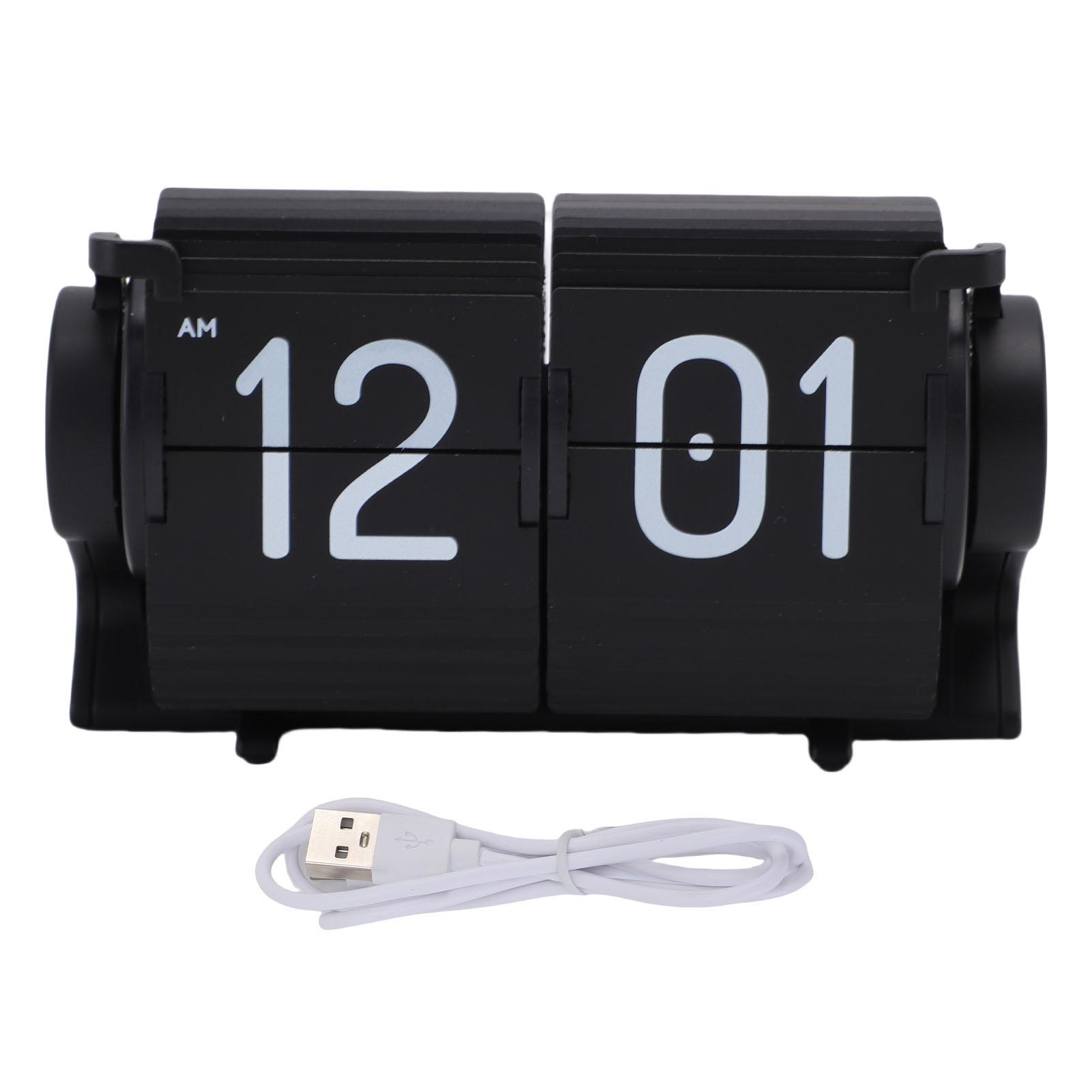 Настольные часы USB Современные Механические Автоматические Будильник с функцией напоминания для гостиной Механические Часы