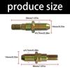 High Precisions Vehicle Door Hinge Repair Kit With Lock Nuts Flat Washers For Select Models Hinge Pin and Bushing Repair