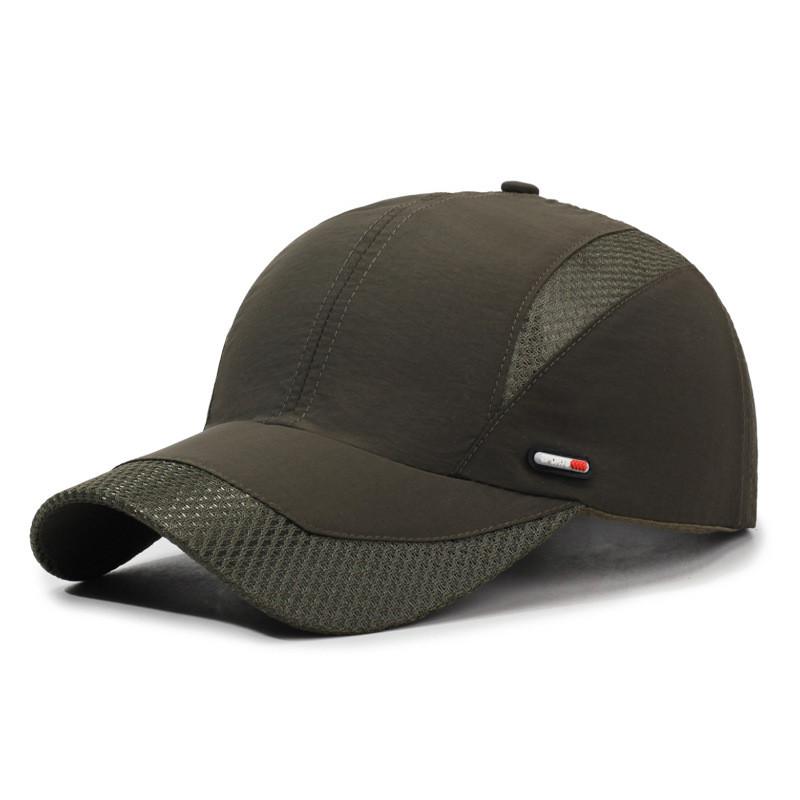 Elegant Korean Style Quick-dry Baseball Cap For Men And Womens Outdoors