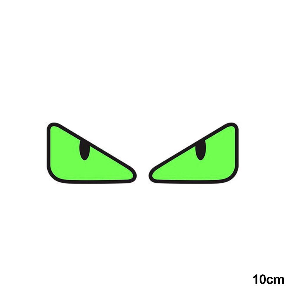 2Pcs Motorcycle Devil Eye Sticker Waterproof Helmet Sticker for Motorbike Car Window Body Decoration Stickers Decals Vinyl