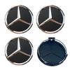 New Car Exterior Parts 20pcs 75mm Car Wheel Center Hub Caps For Mercedes Benz Amg C180 C200 C260 W108 W124 W126 W140 W168 W176