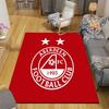 Aberdeen FC Home Sofa Decoration for Living Room & Bedroom, Non‑Slip Play Flannel Floor Mat for Game Room