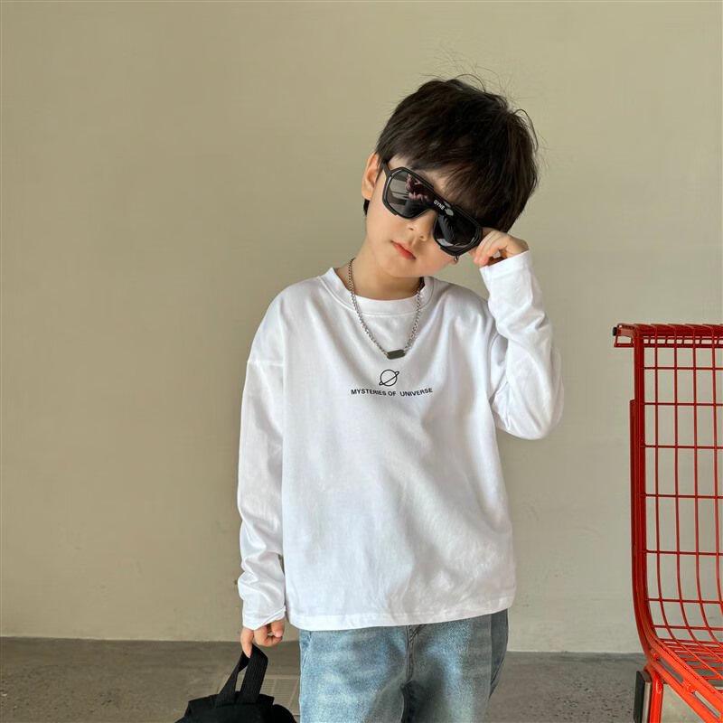 Boys' Cartoon Print Long Sleeve T-Shirt