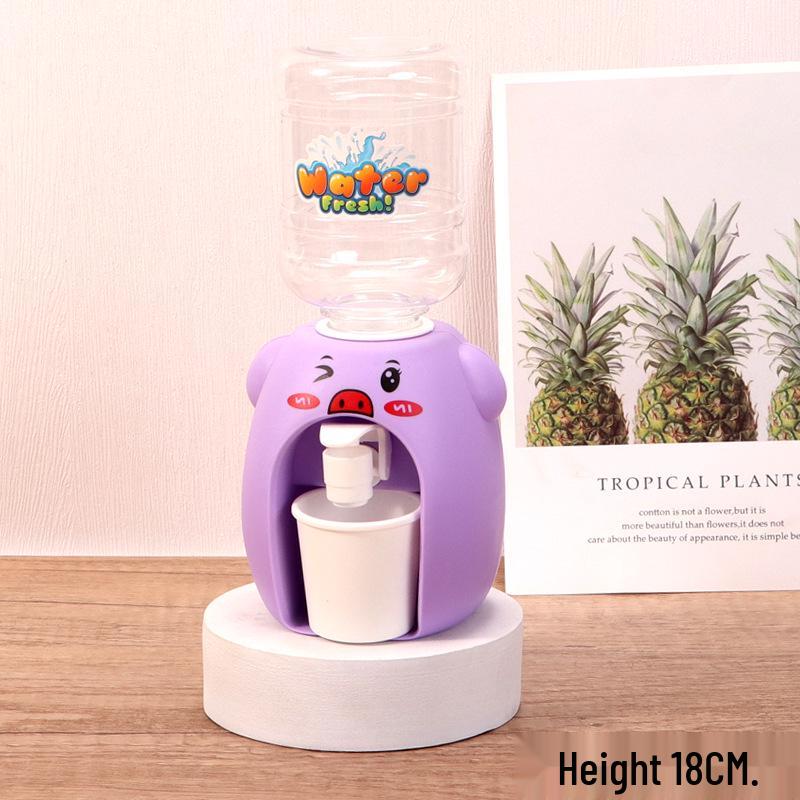 Kids' Cute Duck Play Kitchen Water Dispenser Toy Set