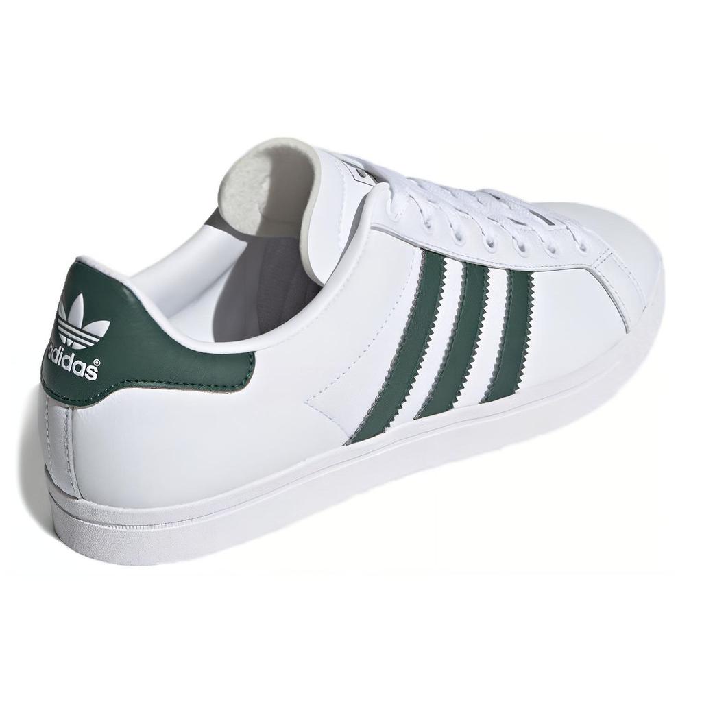 Adidas Coast Star Hvit Collegiate Grønn Unisex Sneakers Skyhvit EE9949