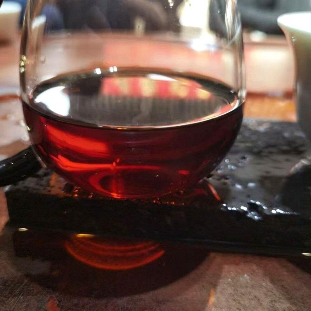 2006 FuHai Olgun Pu er Çin Çayı 7576 QiZiBing Shu Puerh Çayı 357g