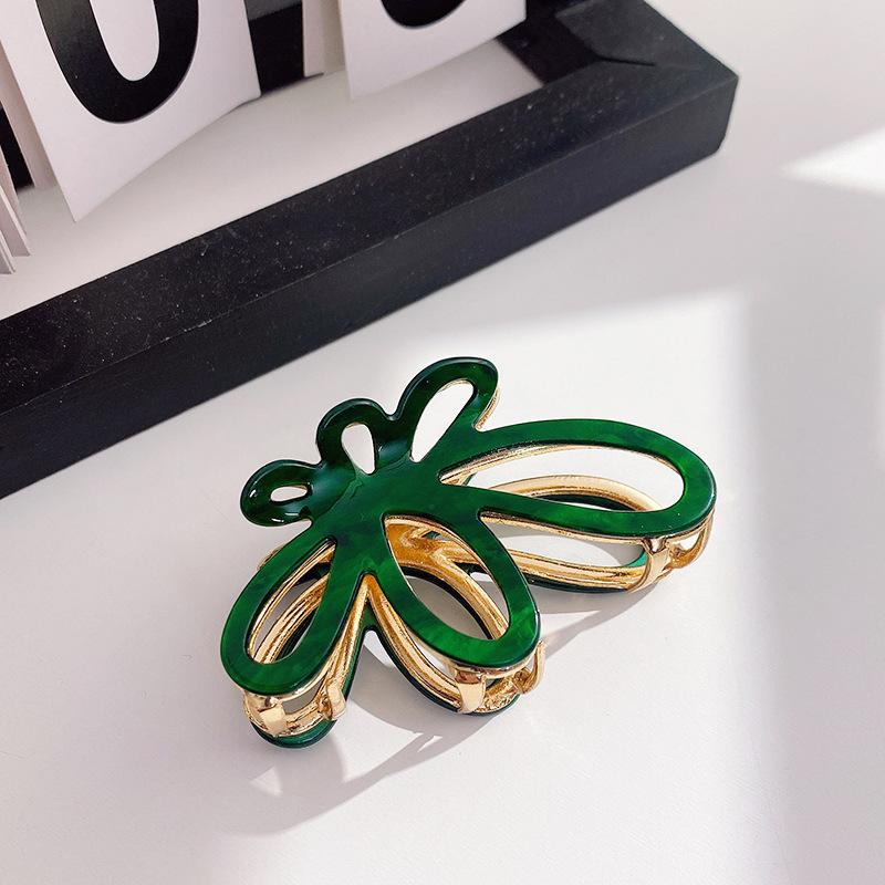 Luxurious Acetate Material Shark Clip Hair Accessories For Women