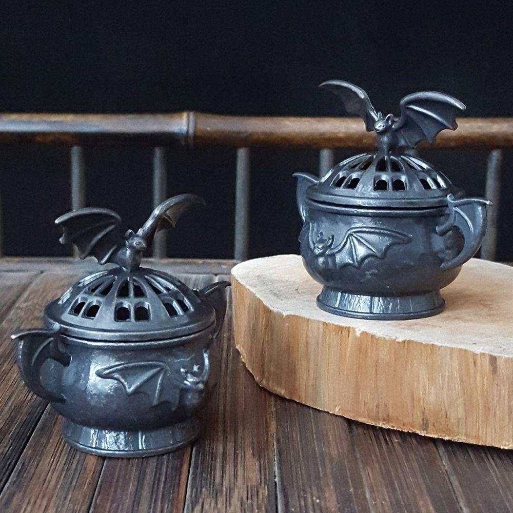 Chinese Style Incense Censer Alloy Fragrance Holder New Incense Burner Desktop Ornament
