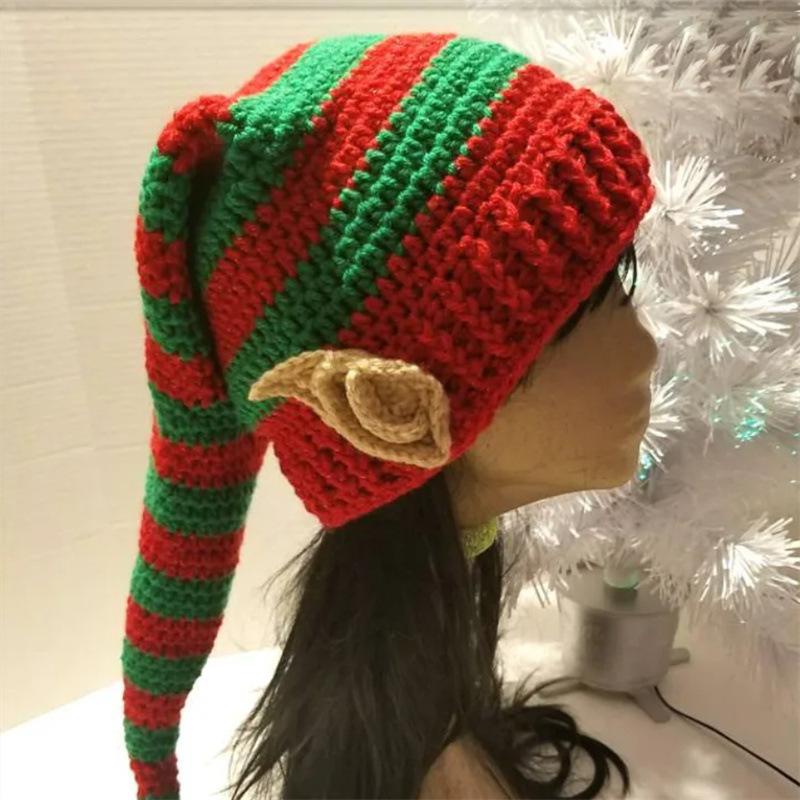New Handmade Crocheted Unisex Pullover Hat, Fashionable Street Style Beanie Hat for Adults