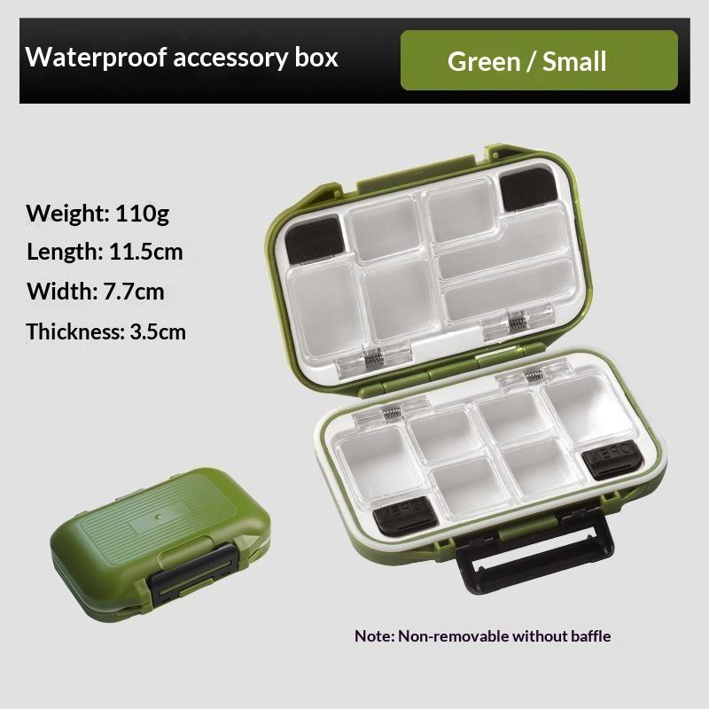 Double Sided Tackle Box Box Fishing Gear Accessory Storage Box Fishing Bait Box Mino Hard Bait Pencil Squid Fake Bait Box