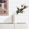 3pcs 3D Glossy Square Tile Decals Self Adhesive Wall Tile Sticker Heat-prroof Vinyl Wallpaper for Home DIY Decoration