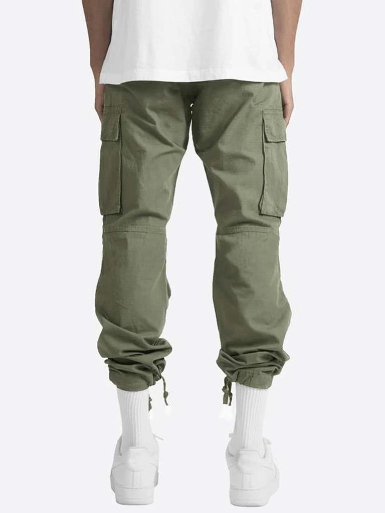 2026 Sommer Herren Cargohose mit Kordelzug & Mehreren Taschen - Lässiger Langer Stil