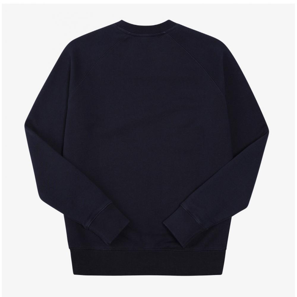 Maison Kitsune Gu00342km0002 P480 Chillax Fox Patch Public Sweatshirt
