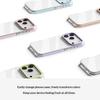 For iPhone 17 Pro Case Anti-Collision TPE + TPU Clear Back Phone Cover Large Camera Cutout