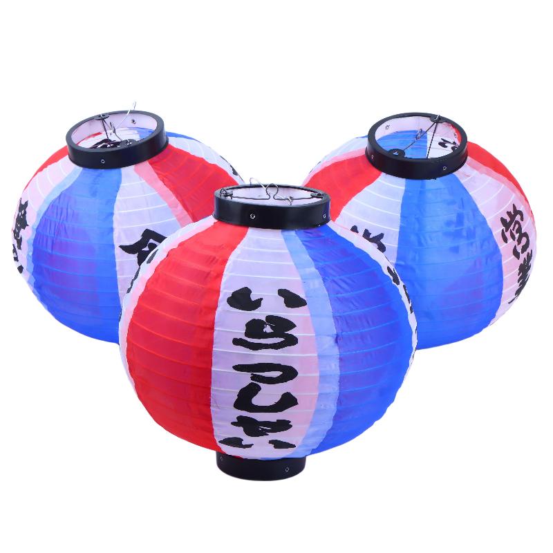 Japanese Style Hanging Lantern Waterproof Fabric For Sake Izakaya Sushi Lamian Noodles Cuisine Restaurant Traditional Decoration