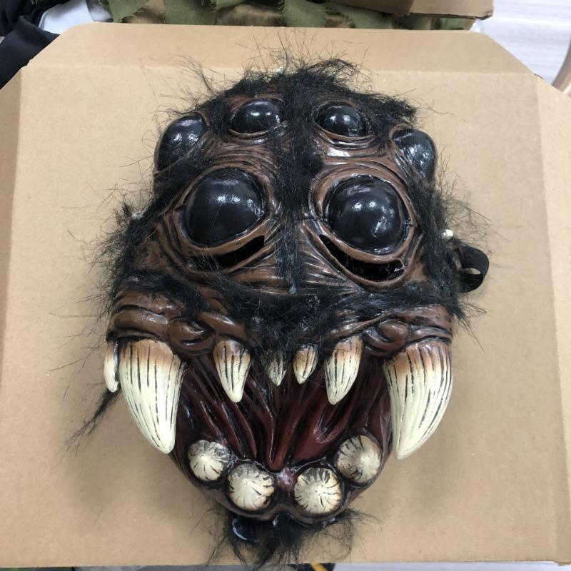 New Halloween Horror Spider Latex Animal Mask for Party Carnival Cosplay Props