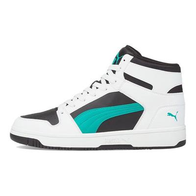 Rebound LayUp Witte Spectra Groene Unisex Sneakers Zwart 369573-26