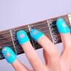 15Pcs Silicone Finger Protector Sleeve Cover Anti-cut Heat Resistant Anti-slip Guitar Finger Picks Fingers Cover